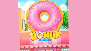 Donut maker fun game for kids cooking and decorating colorful donuts 🍩 🍩 screenshot 3