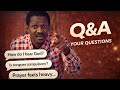 Q&amp;A With My Followers | I Answered Your Questions (Faith, Prayer &amp; Life)