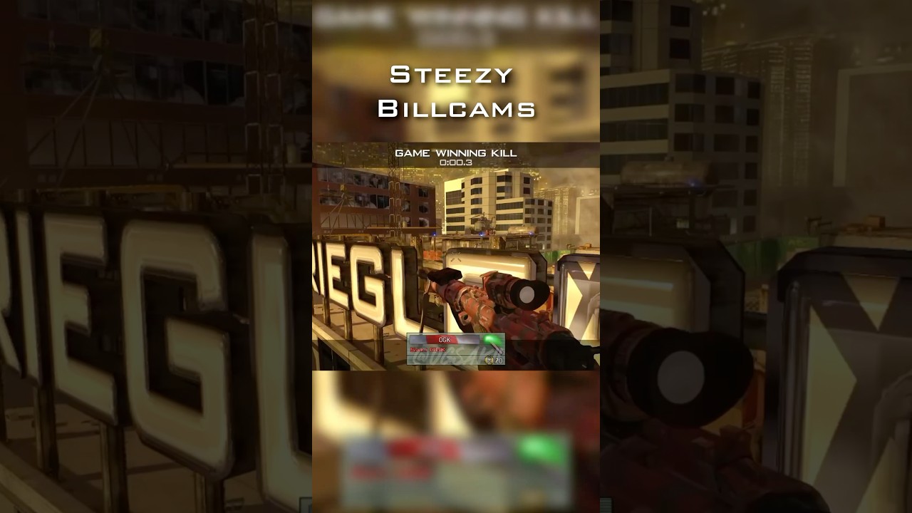 Hitting Steezy Billcams PART 13 🎯 #cod #callofduty #mw2 #trickshots #shorts