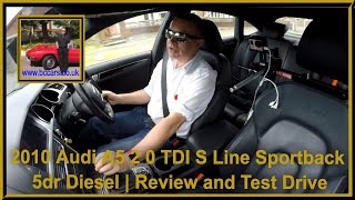 2010 Audi A5 2 0 TDI S Line Sportback 5dr Diesel | Review and Test Drive