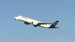 Lufthansa A350-900 Takeoff | Flight LH429 from Charlotte to Munich!