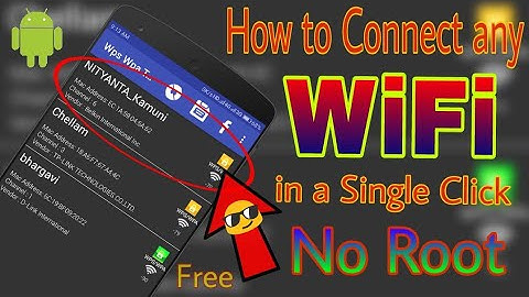 How to Connect any WiFi without knowing it