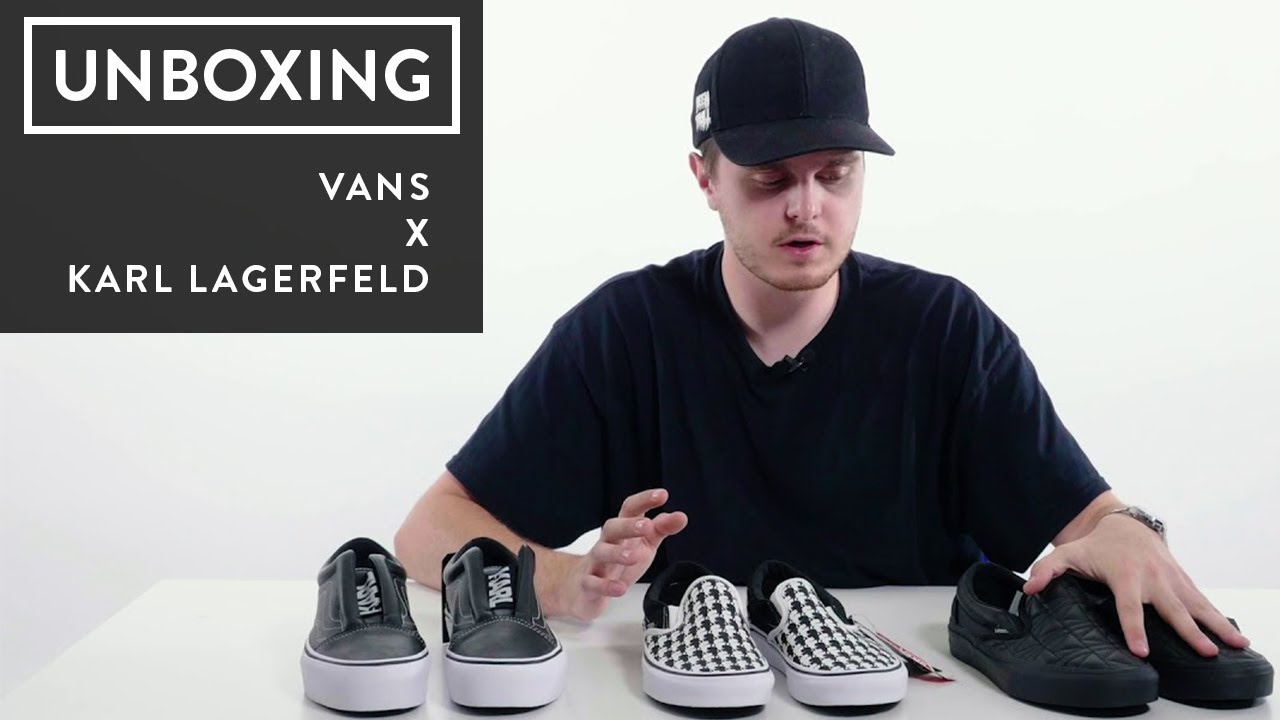 Whitebox: Vans x Karl Lagerfeld - YouTube