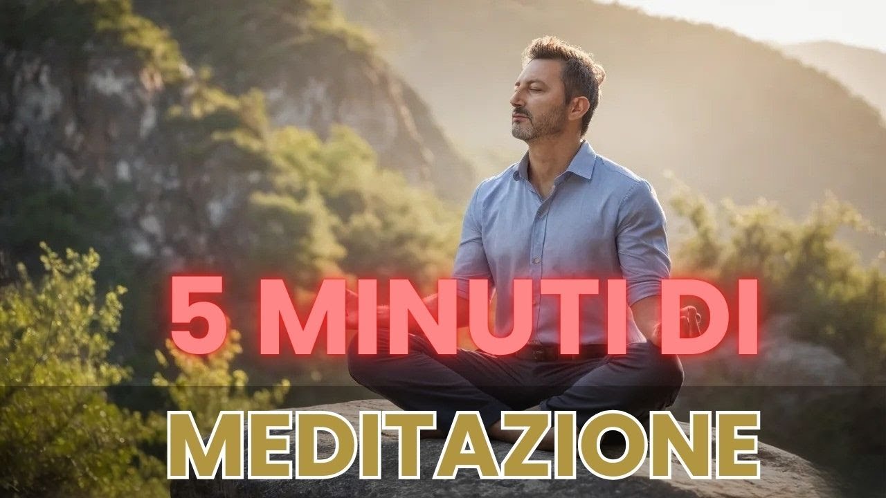 Meditazione guidata – 5 minuti per ritrovare calma e presenza - YouTube