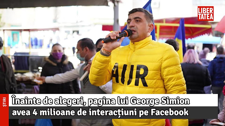 Fenomenul AUR în social-media. Înainte de alegeri, pagina lui George Simion avea 4 milioane...