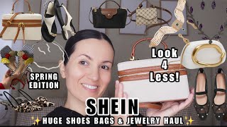 HUGE SHEIN FASHION HAUL Shoes Bags LOTS OF JEWELRY All New
