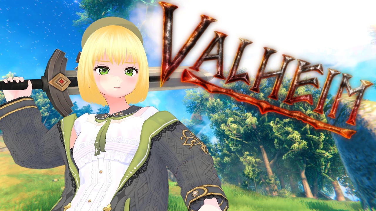 【Valheim】Day5 長老さんのお家を目指して遠征するぞ!!【幸島梨苑/VTuber】ヴァルヘイム