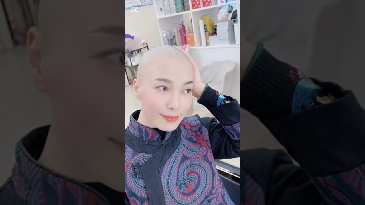 【バッサリカットシリーズ】２人の女性の剃髪式!坊主女子!バッサリ断髪女子超会議!