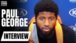 Paul George Reacts to Damian Lillard's Missed Free Throws & LA Clippers Win vs. Portland