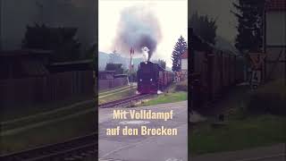 Mit Volldampf auf den Brocken