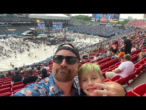 WWE Summer Slam Live Experience from Inside Nissan Stadium