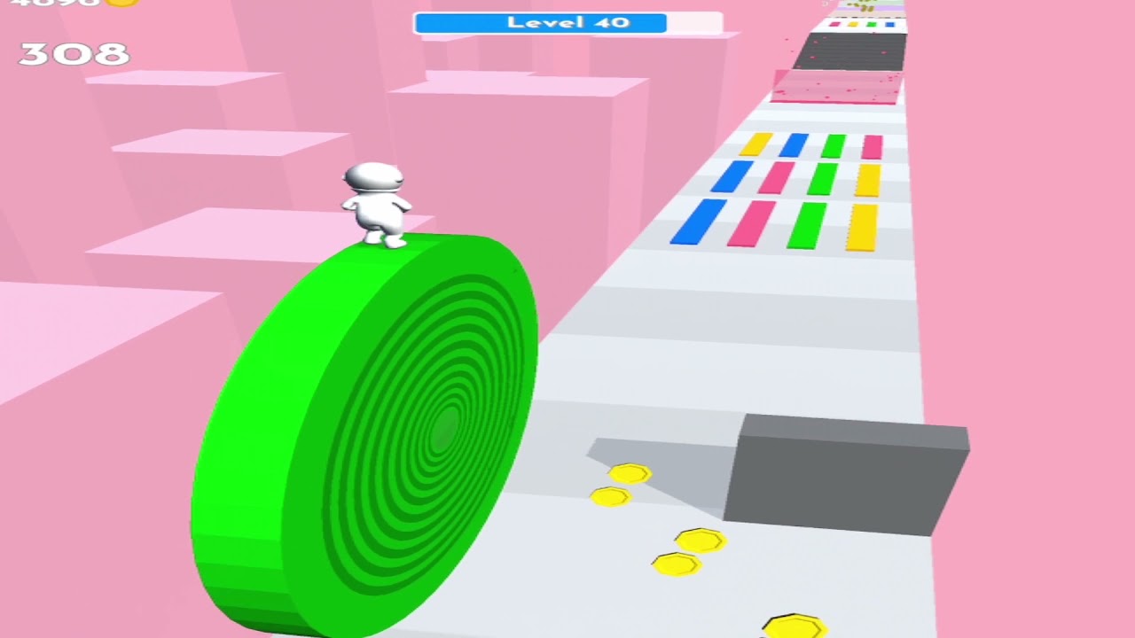 LAYERS ROLL Level 40 - GAMEPLAY (ios android) layers roll gameplay walkthrough