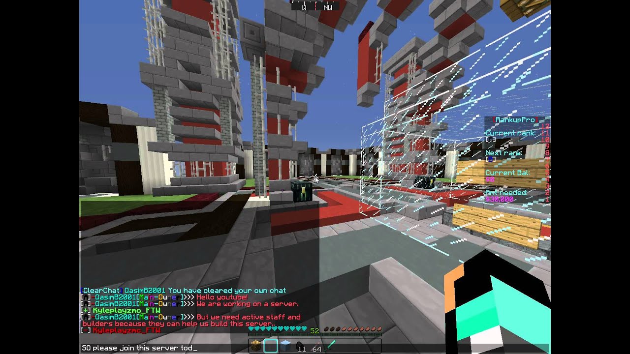 Minecraft server UniqueCraftNetwork - Need staff and builders! Join now ...