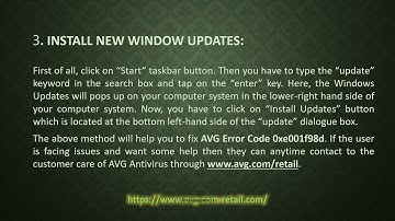 Quick Method To Fix AVG Error Code 0xe001f98d - Avg.Com/Retail