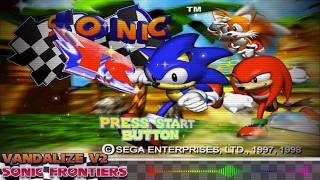 Sonic Frontiers - Vandalize V2 (1997 Sonic R Vibe | AI Remix)