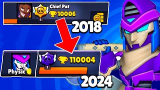 De 10k à 110.000 TROPHÉES 🏆TOUS les RECORDS sur BRAWL STARS