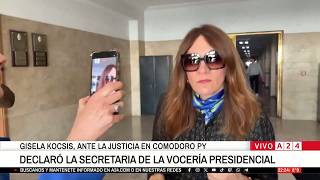 📢 CASO ADORNI: DECLARÓ LA SECRETARIA DE LA VOCERÍA PRESIDENCIAL