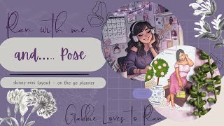 Plan with me | And.. Pose | Skinny Mini @TheHappyPlannerChannel