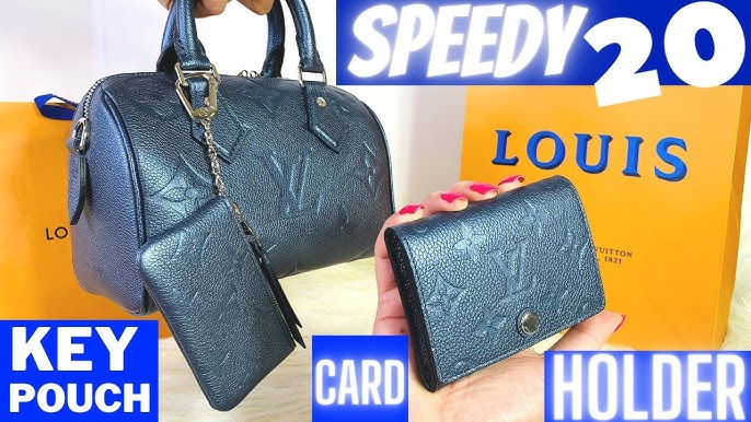 Louis Vuitton Clea Wallet, Navy Metallic- PRE-LAUNCH 