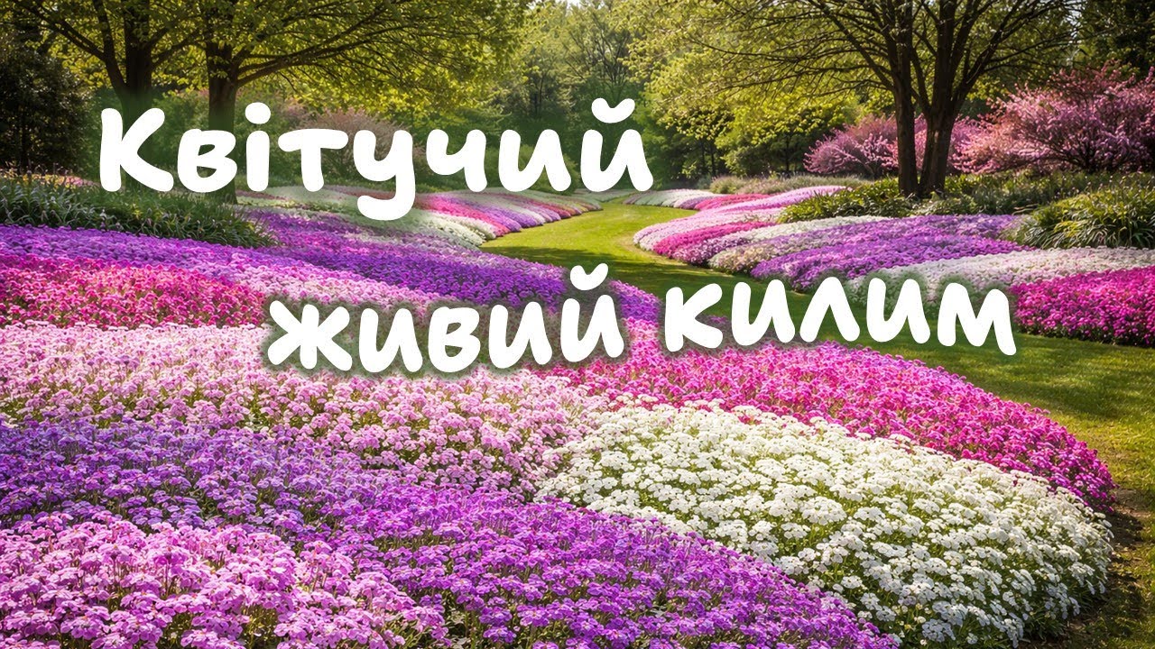 Невибагливі  грунтопокривні  квітучі багаторічники  для саду.