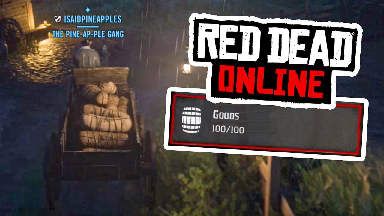 Wow Full Large Delivery Wagon Is So Worth It Red Dead Online Large Trader Wagon Youtube