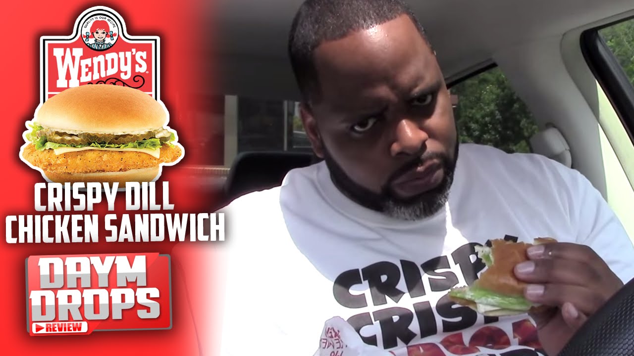 vlogs in spanish Wendy's Crispy Dill Chicken Sandwich