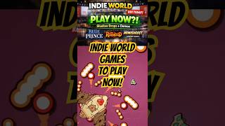 Indie World Shadow Drops and Demos #indieworld #nintendoswitch2 #indiegames #gamedemos #whattoplay
