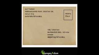 zarf arkası nasıl doldurulur