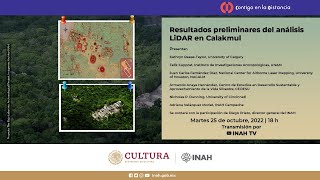 Presentación de los resultados preliminares del análisis LiDAR en Calakmul