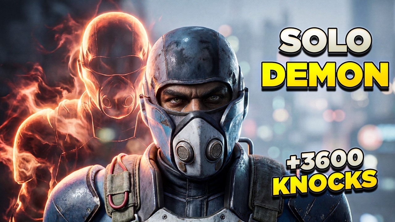 WİPE'DAN ÖNCE SON GÜN 😈 SOLO DEMON +3600 KNOCKS  |  PVP  |  ARC RAİDERS