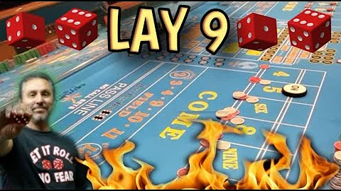 LAY 9 - NEED A $15 TABLE STRATEGY?  Easy strategy to play.  (CAUTION) HIGH RISK STRATEGY!!!
