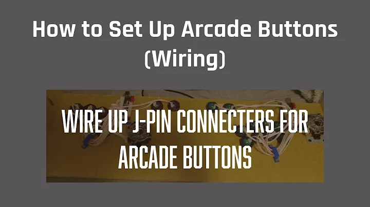 How to Set Up Arcade Buttons (Wiring)