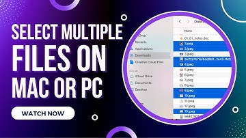 How to Select Multiple Files on a Mac | Save Time