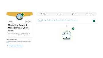Marketing Content Management: Quick Look - Salesforce Trailhead