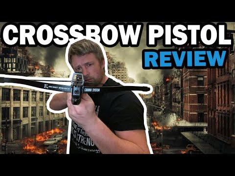 Арбалет рекурсивный Ek Archery Cobra ALUMINUM PISTOL XBOW черный, видео 1