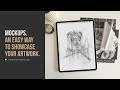 iPad Photo Mockups | How to insert your image in Photoshop and in Procreate app