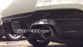 Bmw E90 335I With M2 Catback Performance Exhaust - Rpm Testing