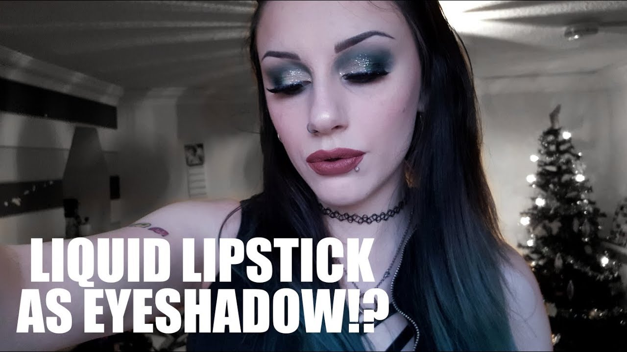 LIQUID LIPSTICKS AS EYESHADOW!? | Green Christmas Glam Makeup Tutorial | Jordan Nicola