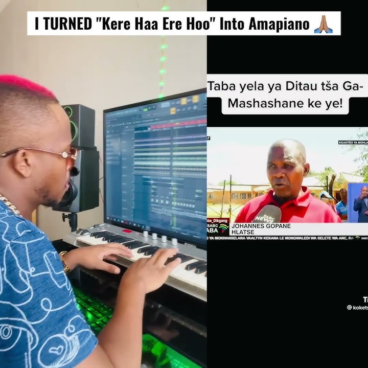 I TURNED 'Kere Haa Ere Hoo' Into Amapiano 🙏🏽 #killorbeezbeatz #theredhairproducer
