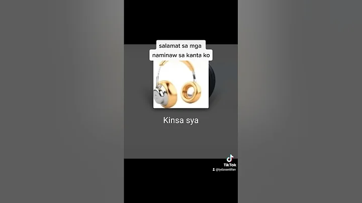 salamat po at sana magustuhan nyo po ang kanta ko ...