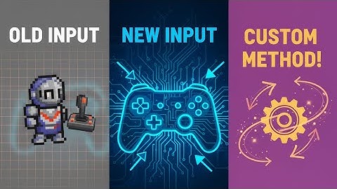 3 Ways to Move a Player in Unity (Old vs New Input vs Custom Method!)