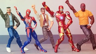 AVENGERS Escape from ZOMBIE Outbreak Thriller | Figure Stop motion