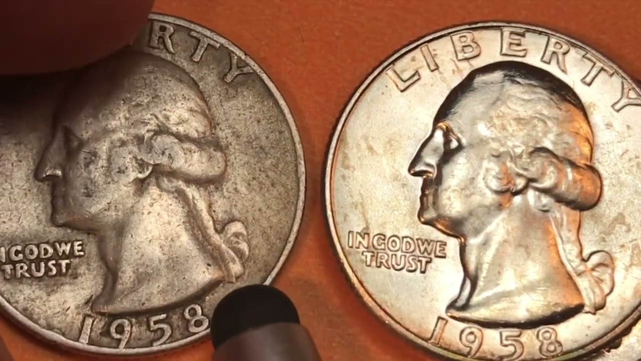 DC Minutes 1958 Silver Quarters - From $4 - $8,000 For United States Washington Coin