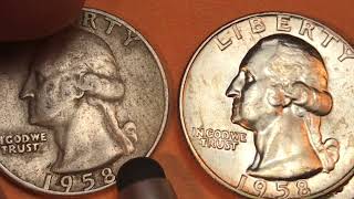 DC Minutes 1958 Silver Quarters - From $4 - $8,000 For United States Washington Coin