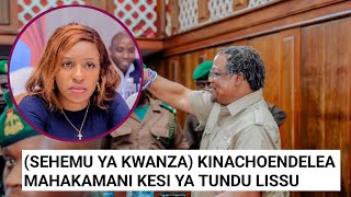 (PART ONE) THE LATEST ON TUNDU LISSU'S CASE TODAY