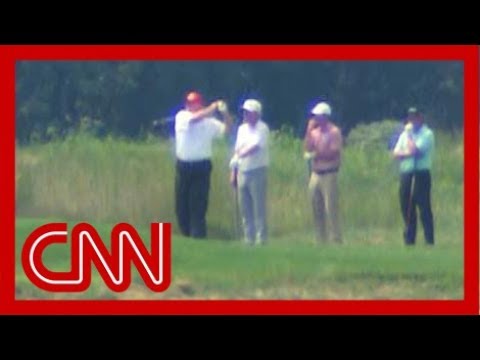 Trump went golfing as Hurricane Dorian threatens US