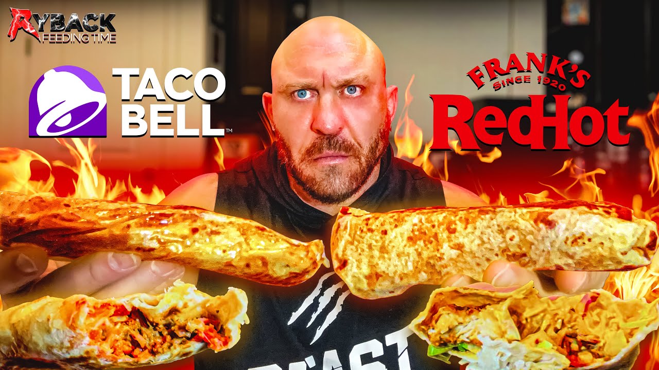 Taco Bell Flaming Hot Grilled Cheese Burrito против Frank’s Red Hot Diablo Crispy Chicken Burrito