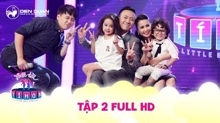 Biệt tài tí hon | tập 2 full hd: Trấn Thành, Cẩm Ly bị tài năng nhí phạt viết chữ bằng mông