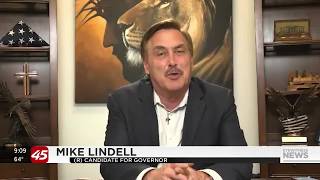 Questions raised about Mike Lindell's pillow, book giveaways while campaigning