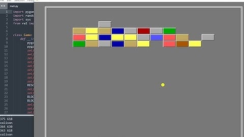 Juego tipo BreakOut / Arkanoid en pygame (parte 1)